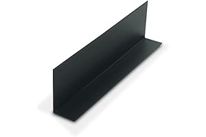 Outwater Plastics Black Rubber Corner Molding: Perfect for Projects Requiring Sharp, Clean Joints