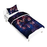 Photo Gallery zhongkaihua one punch man - set di biancheria da letto con saitama, genos, decorativo, con federe, per letto singolo, in cotone, per camera da letto e dormitorio, 135 x 200 cm Photo Gallery zhongkaihua one punch man - set di biancheria da letto con saitama, genos, decorativo, con federe, per letto singolo, in cotone, per camera da letto e dormitorio, 135 x 200 cm