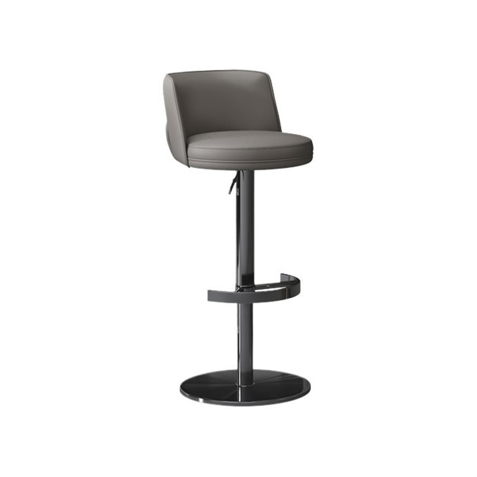 Eines D Home Bar Furniture Modern Simple Barstool Stainless Steel Househol High Chair Can Be Lifte (56-82Cm) Swivel Bar Chair Counter Barstool(D)
