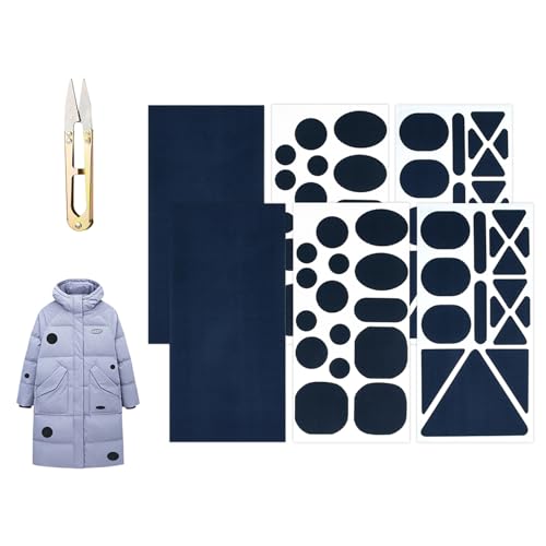 parches chaqueta plumas