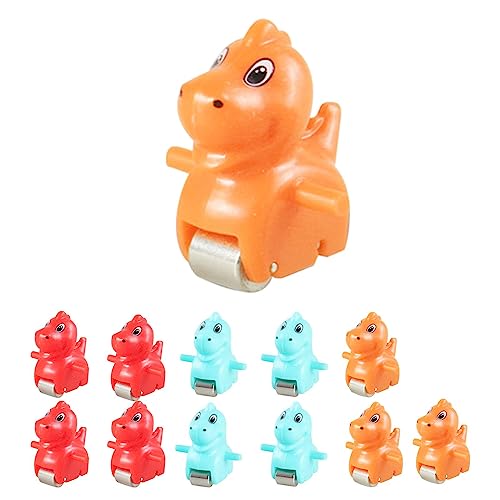 Climb Stairs Toy Accs Roller Coaster Toy Accessories Adorable Replacement Slide Stairs Toy Spare Part for Boys Girls Toddlers Birthday Gifts, 12pcs dinosaur