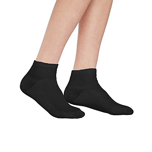 Hanes Cushioned Women's Ankle Athletic Socks 10-Pack #TOP8