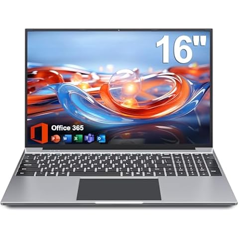 jumper Laptop Computer 16 inch FHD Display, 1 Year Office 365, 8GB RAM, 128GB SSD, 128GB eMMC, 5G/2.4G WiFi, Type-C, HDMI, Numeric Keypad, Bluetooth, 38Wh Battery, 5305U Processor, Cooling System Cover