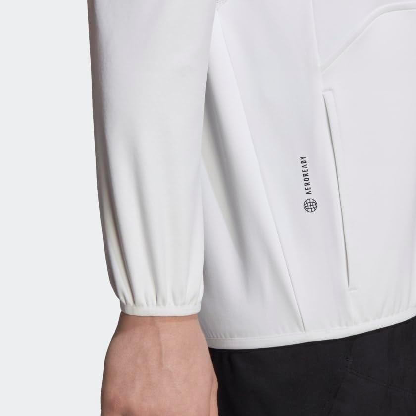 adidas mens Training All Oversize Printed Hooded Jacket - Image 6