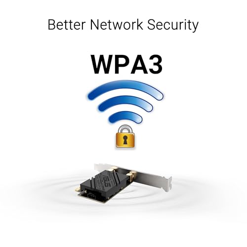 Tarjeta de Red ASUS BE6500 (PCE-BE90BT) WiFi 7 Tri Band PCI-E, Bluetooth 5.4, Seguridad WPA3, OFDMA y MU-MIMO, Operación Multi-Enlace, Compatible con TAA miniatura 6