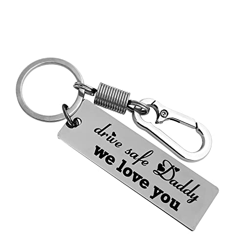 BAMALI Customize Galaxy Laser Engrave Drive Safe Keychain Gifts for Husband Boyfriend Valentine Friendship Day Anniversary New car Gifts Birthday Key Chain for Love