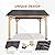 14 x 12 Pavilion Style Solid Cedar Gazebo, by Westerly