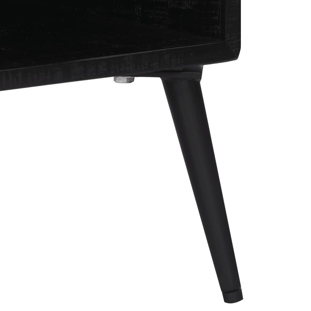 Szafka pod telewizor, stolik pod telewizor, do gabinetu, biura, 112 x 31 x 45 cm, lite drewno tekowe z recyklingu