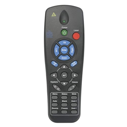 VINABTY Ersatz Fernbedienung Kompatibel mit Vivitek Projector DX864 DX881ST DX977-WT DH759USTi DH976 DH976-WT DU978-WT D792STPB D795WT D796WTPB D803W D803W-3D D805W D5000 D5180HD D5280U