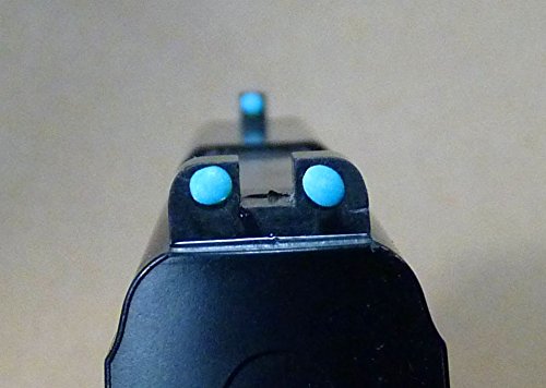 Glow-On Blue, Super Phosphorescent Gun Night Sights Paint Medium 4.6 Ml. Vial. Gold Standard Of Glow Paints.super Bright Long Lasting Glow. #TOP2
