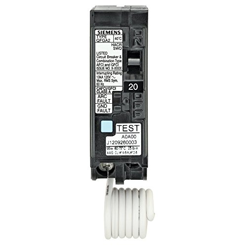 Siemens Q120DFP 20-Amp Dual Function AFCI/GFCI Breaker