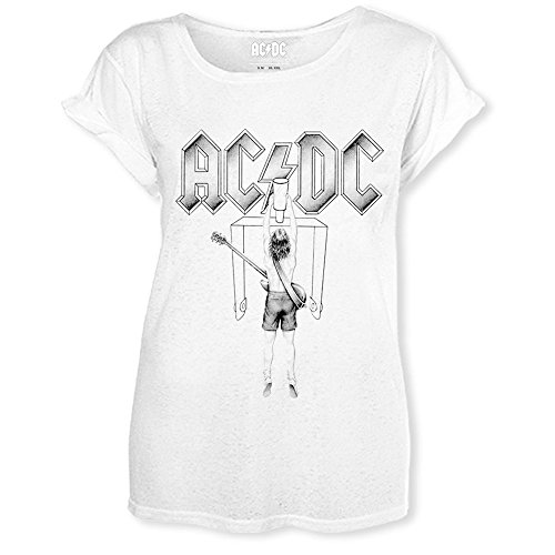 AC/DC Switch Girls Jr Large White