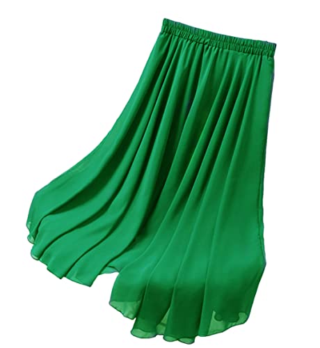 Jupe plissée en mousseline Bollrllr idéale pour vos sorties de printemps