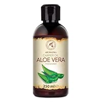 Aloe Vera Öl 250 ml - Aloe Barbadensis Leaf Extract - Basisöl - Rein & Natürlich - Trägeröl - Pflegeöl - Body Öl - für Hautpflege - Haare - Gesicht - Körperpflege