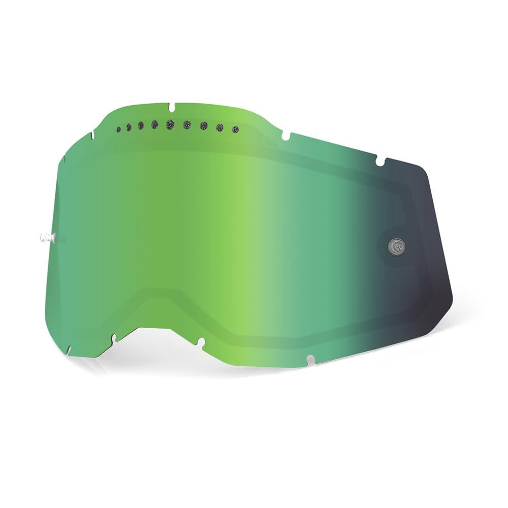 100% MÁSCARAS RC2/AC2/ST2 Remplacement – Double vitre ventilée, lentille verte