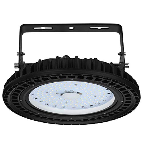 WZTO 100W LED UFO Industrielampe,10000LM LED Hallenstrahler, SMD 2835 LED High Bay Licht mit Kaltweiß 6000-6500K, Abstrahlwinkel 120u00b0 für Deckenleuchte, Hallenbeleuchtung, Werkstattbeleuchtung