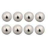 IIVVERR 73mm Dia 201 Stainless Steel Cap Ball Spheres 8pcs for Handrail Stair Newel Post (73mm Dia 2