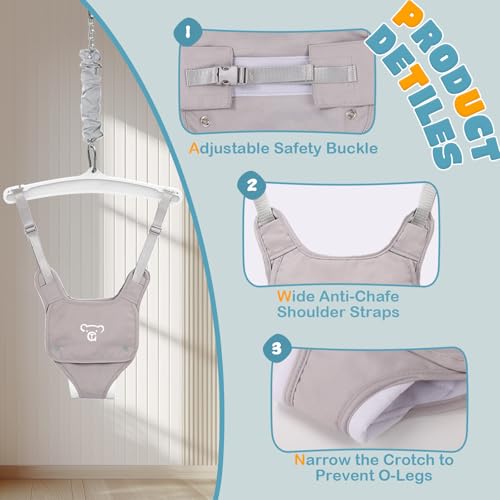 image for G TALECO GEAR Baby Jumper with Stand, Baby Jumpers and Bouncers, Baby 