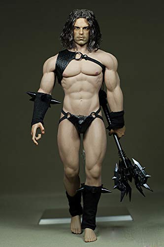 HiPlay 1/6 Scale Male Figure Doll Clothes, Handmade Ancient Outfit for 12" Female Action Figure Phicen,TBLeague DC095 (for Macho Body (TBLeague M34/M35))