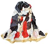 【Material】 Esta bufanda está hecha de telas suaves y cómodas, es ligera y se usa para mantenerse caliente.