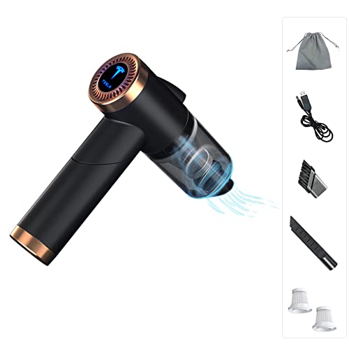 COSLAKE Tesla Vacuum Cleaner, Car Vacuum Cordless Cleaner for Model S/3/X/Y,9000PA Mini Portable Vacuum,Tesla Accessories,Rechargeable Handheld 90Â° Foldable Vacuum Cleaner for Car(Black)