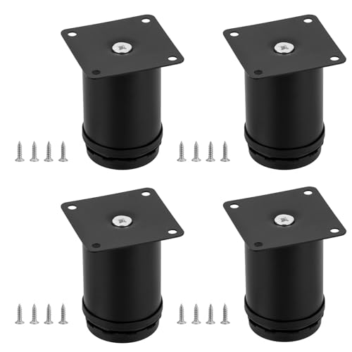 4 Pezzi Piedini per Mobili Regolabili Altezza