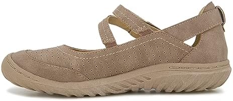 JBU Fawn Women’s Comfort Casual Classic Mary Jane Flats Fashion Shoes