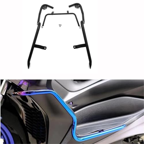 Schutzbügel Motorradzubehör Motorschutzbügel Rahmenschutz Für Yamaha X-MAX 250 Xmax 300 2017 2018 2019 2020 2021 2022(Nero)