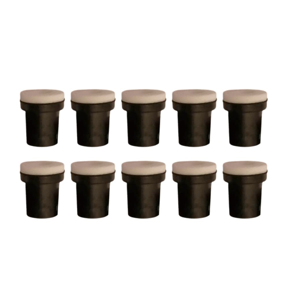 DAZZLEEX Lot de 10 buses de sablage de 2,5 mm pour réservoirs de sablage de 5 gallons