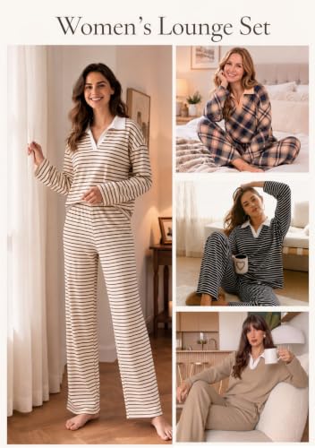 Women's 2-Piece Long Sleeve Pajama Set - image 6