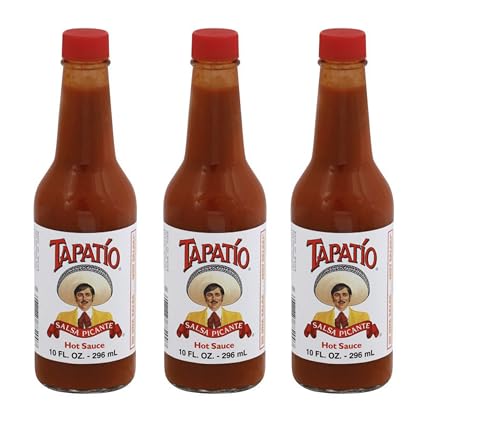 Tapatio Picante Hot Sauce Salsa, 10 oz (Pack of 3)