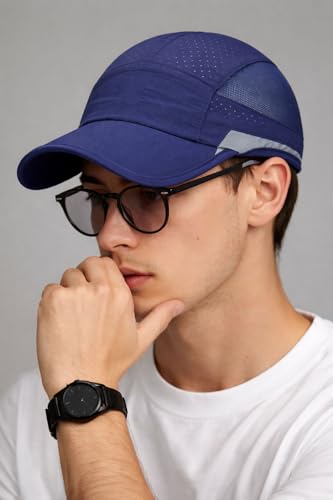 Image of HSR Unstructured Reflective Lightweight Breathable Stylish Sports Soft Hat Cap for Men and Women