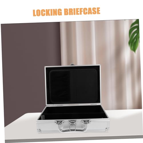 VICASKY Men's Aluminum Alloy Case Briefcase for Men Metal Storage Case Lock Portable Toolbox3