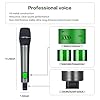 SENWOSI Profession Wireless Microphone System, UHF Handheld Dual Cordless Mic True Diversity Metal Microphones Set, 700ft Range, 2x100 Channels, Auto Scan, Mics for Stage/Studio/Singing/Church #3