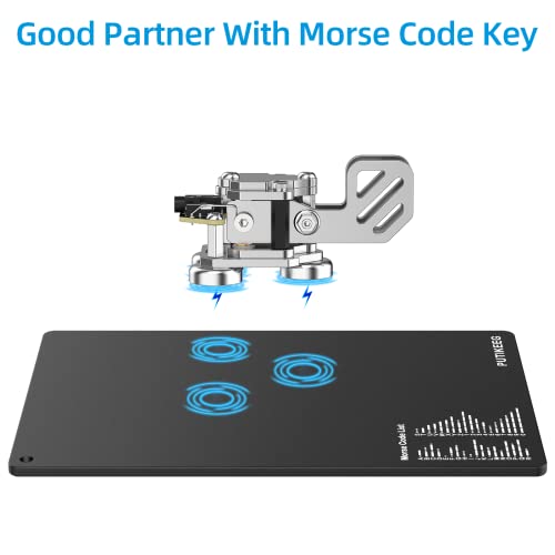 Tabla de código Morse Putikeeg llave de radio miniatura 2