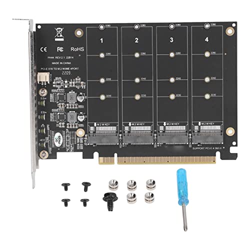 ASHATA M.2 NVME SSD to Pcie X16 Adapter