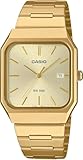 Casio Enticer Men MTP - Reloj analógico, Dorado, Reloj analógico