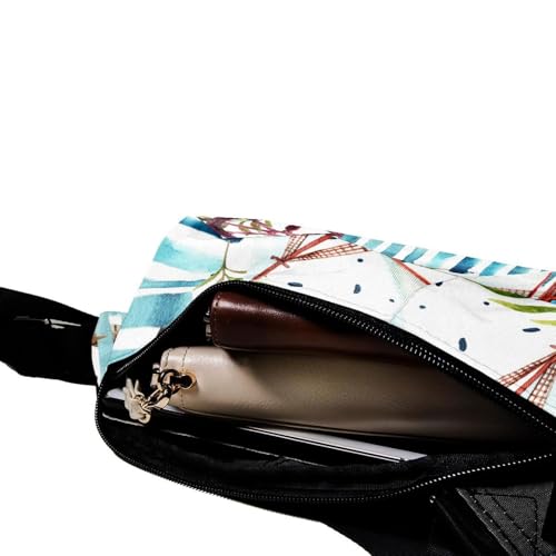 Mochila bandolera ergonómica y ajustable de 36.5cm para excursiones 5