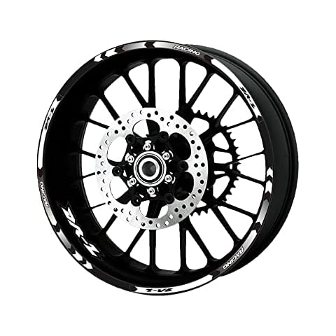 Rim Stripes Wheel Decals Tape Stickers for Suzuki DRZ400SM DR-Z 400SM 2005-2021 (Blue) Cover