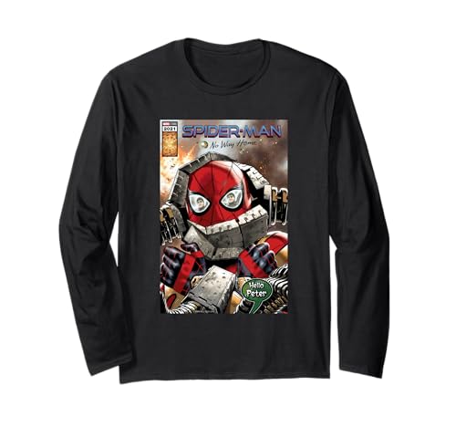 T-shirt Spider-Man No Way Home pour homme en coton premium noir