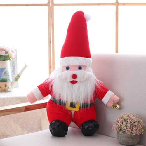 Image of Tickles Cute Santa Claus Soft Stuffed Plush Toy for Kids Boys & Girl Christmas Day Gift (Color: Red Size: 45 cm)