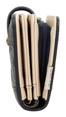 Billetero Mediano RFID Studio Cartera Tarjetero para Mujer y Hombre 5
