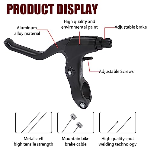 image for Stylemafia Complete V Bike Brake Set, Front and Rear Bike MTB Brake,In