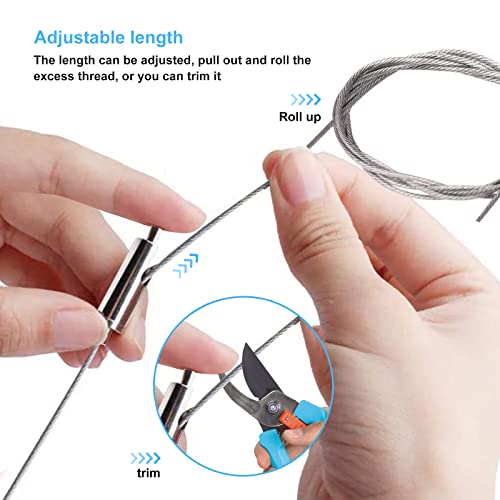 Image of LED Suspension Kit Adjustable Hanging Cables for Lights