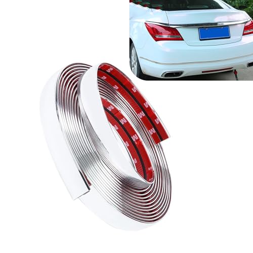 Arwrilt 49Ft Chrome Car Side Moldings, Scratch-Proof Molding Trim for