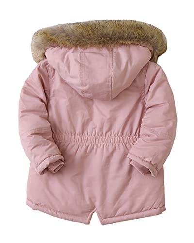 WEONEDREAM Boys Girls Winter Outwear Coats, Kids Warm Outfits,Windproof Jacket for Toddler 1-8Y2