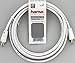 Hama 011901 - Cable de Antena, 3 m, Color Blanco