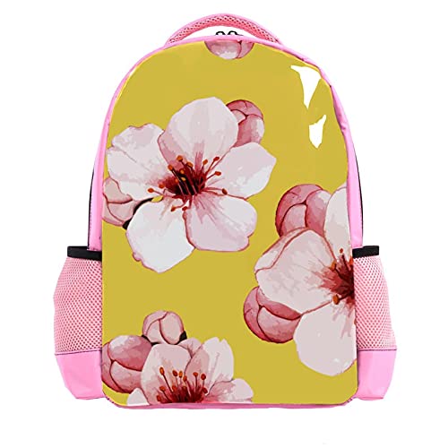 Sac à dos mignon fleurs d'hibiscus rouges pour garçon : le complice de ses aventures