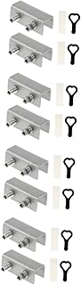 OSALADI Window Locks Security 8 Pcs Sliding Window Lock Window Security Lock Locks for Refrigerator Doors Child Door Locks