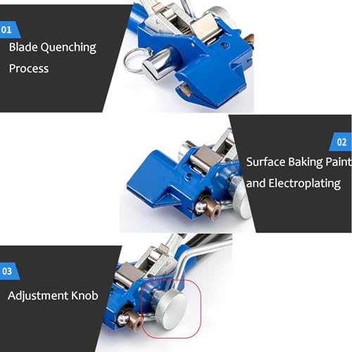 Herramienta manual de prensa de correa de acero sin hebilla para flejar, sujetar y cortar, ideal para agrupar cables, tuberías y carteles